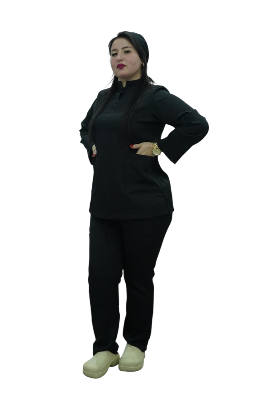 Ensemble Médical Élégance Pro – Noir